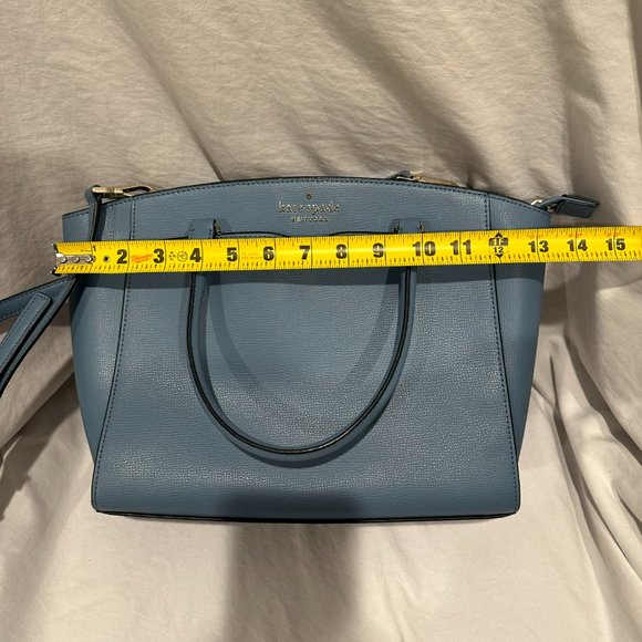 Kate Spade Authentic Blue Purse and Wallet Set - Picture 10 of 11